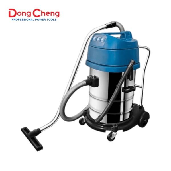 DVC80 VACUUM CLEANER, 80L, 3200W, Three Motor(DONGCHENG) - Industrial-grade powerful vacuum for wet and dry cleaning