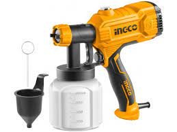 Ingco Spray Gun 450W SPG3508 with accessories for painting projects