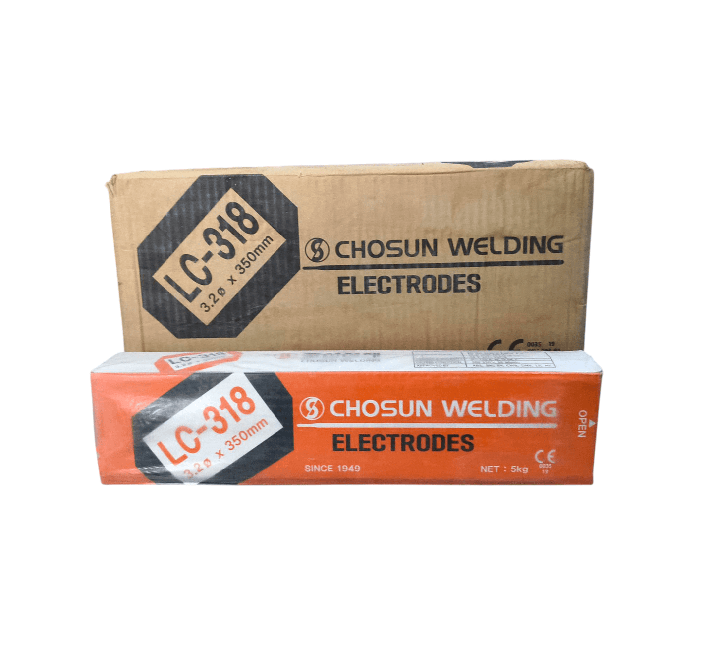 Chosun Welding Electrodes Lc-318 packaging for industrial applications