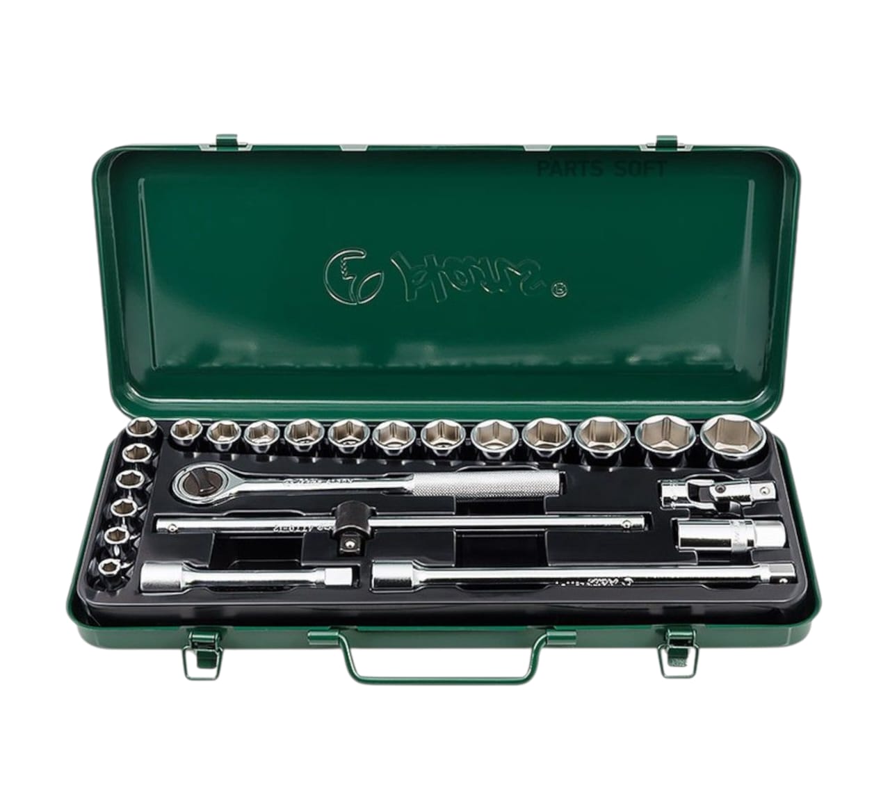 4626M- Socket Wrench Set- ½” Drive- 24 PCs HANS