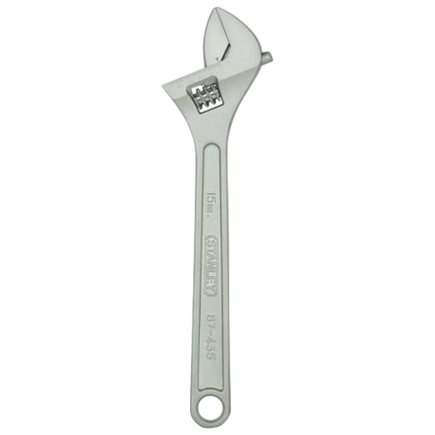 STMT87435-8 Adjustable Wrench 15″ (STANLEY) - durable chrome-plated tool for mechanics and plumbers