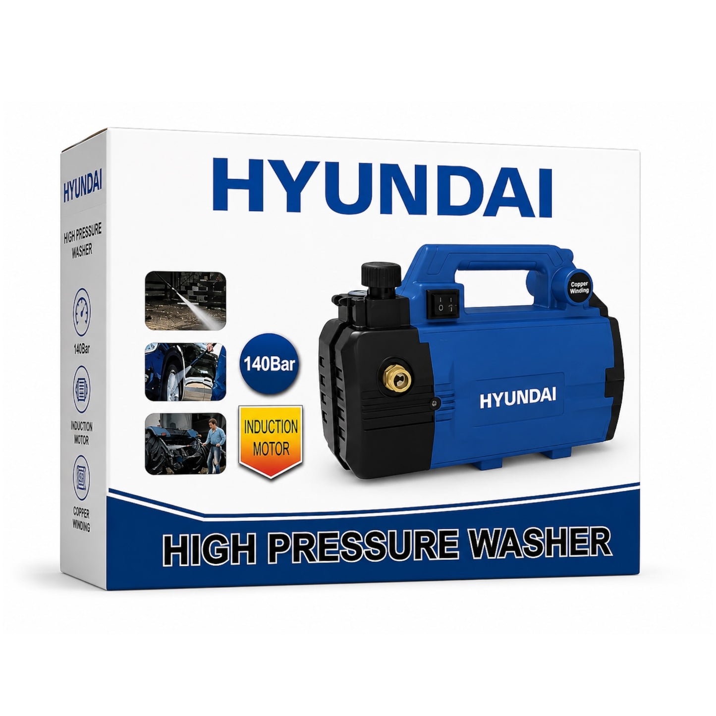 HPW140-IM Pressure Washer 140Bar (HYUNDAI)