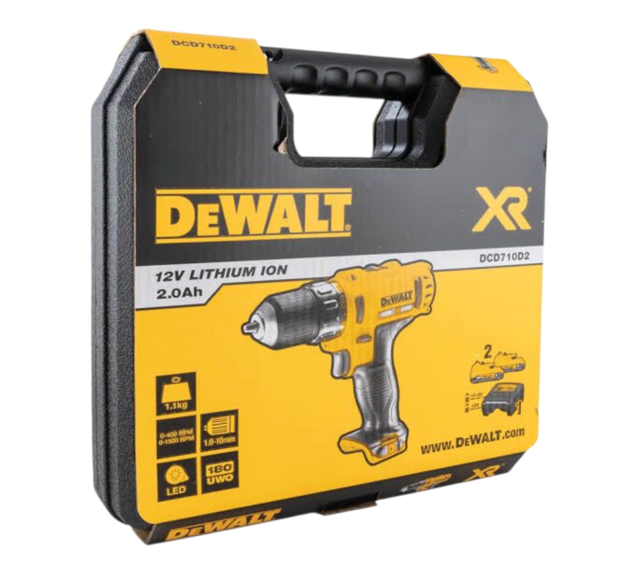 DCD710D2 12V XR Li-Ion Compact Drill Driver DEWALT