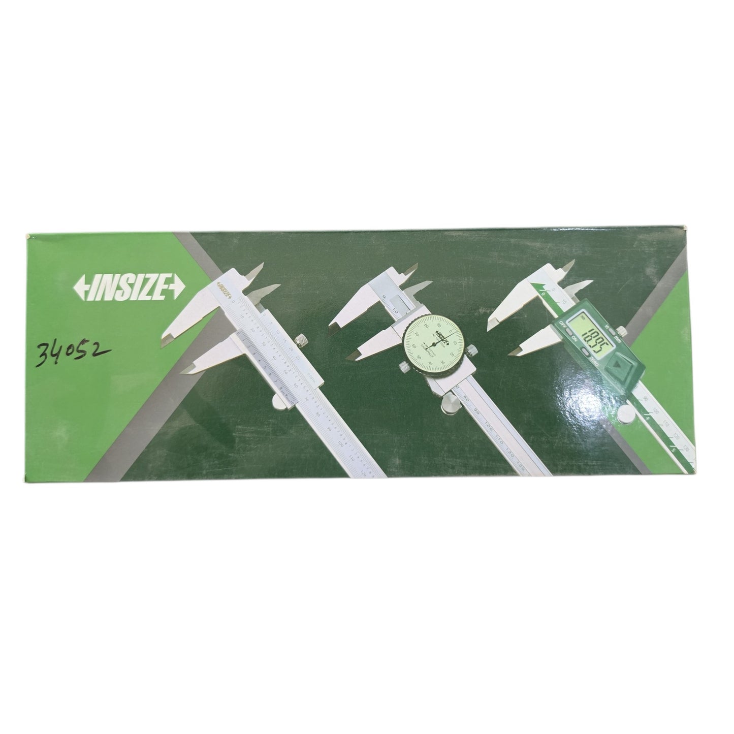 1205-200S Vernier Caliper 8″0-200×0.05mm/0-8×1/128″(INSIZE)