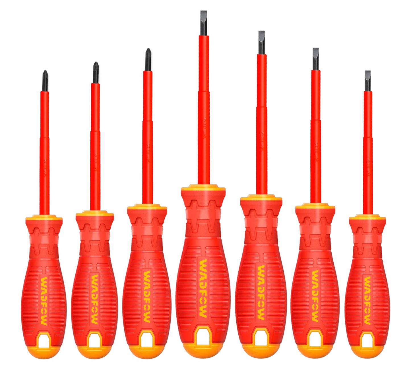 WSS7407 7 Pcs Insulated Screwdriver Set WADFOW