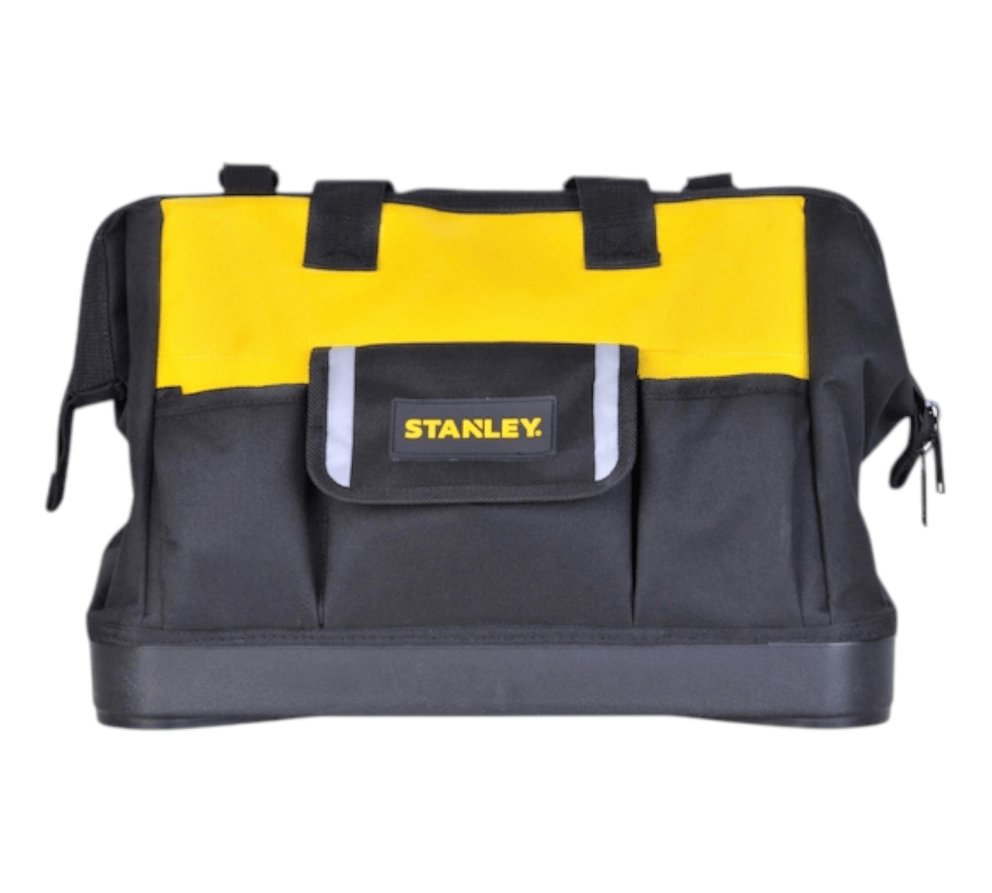 STST516126 Open Mouth Bag 16″ (STANLEY) tool bag with yellow and black design