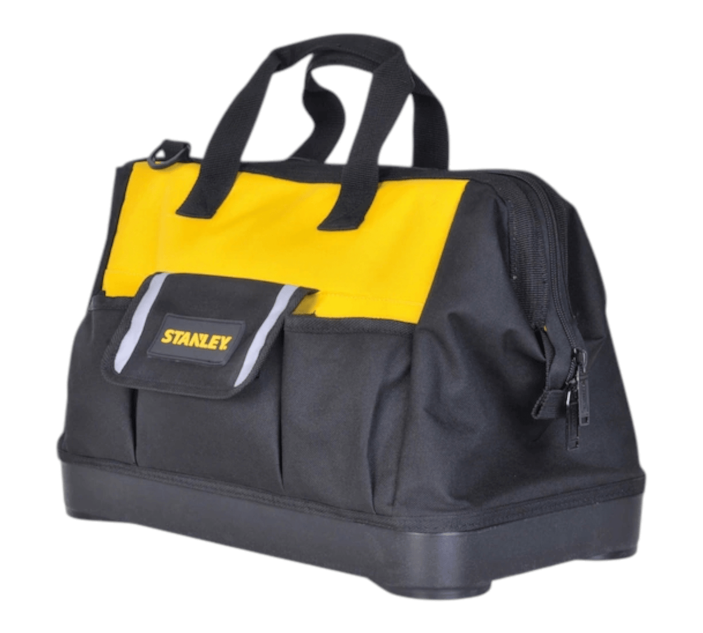 STST516126 Open Mouth Bag 16″ (STANLEY) durable tool bag with multiple pockets for professionals.