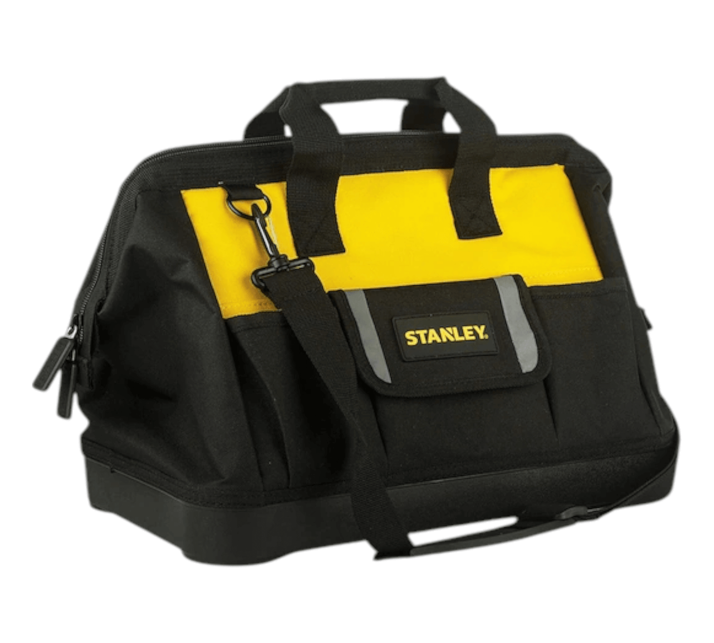 STST516126 Open Mouth Bag 16″ (STANLEY) with durable design and multiple pockets for efficient tool organization