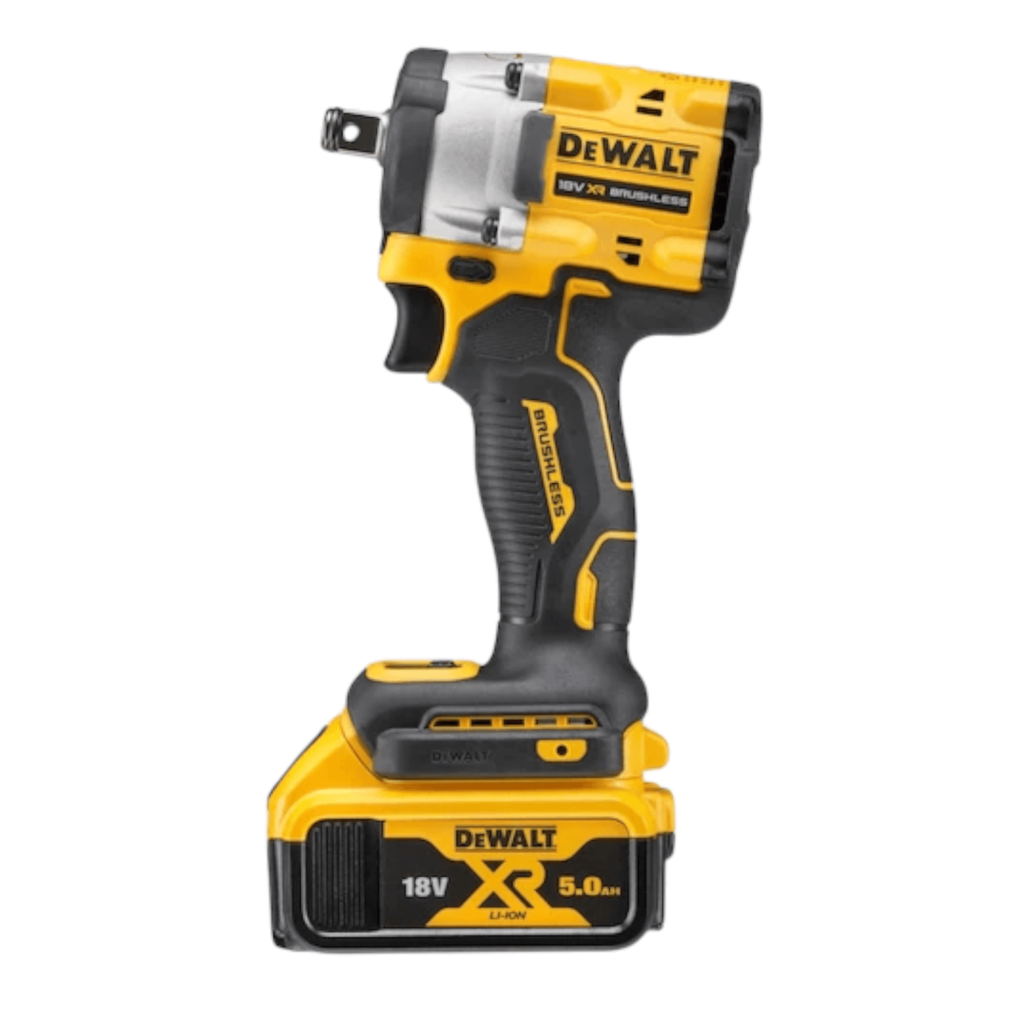 DCF921P2T-GB 18V XR Brushless 1/2″ Compact Impact Wrench DEWALT for professional use
