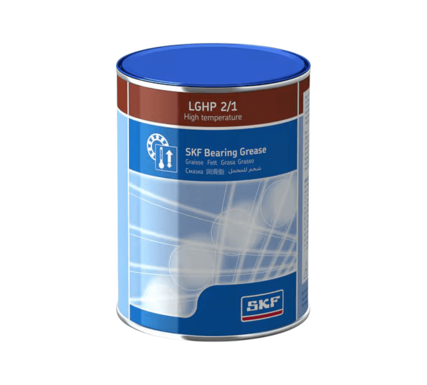 LGHP 2/1 High performance, high temperature bearing grease 1KG (SKF) can