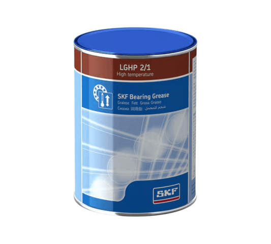 LGHP 2/5 High performance, high temperature bearing grease 5KG (SKF) in a blue container