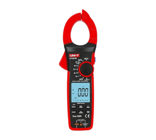 UT207B Digital Clamp Meter 1000A AC/DC (UNI-T) for electricians and technicians