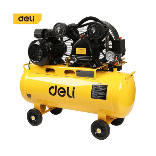 EDL‐PKY0.12/8‐E1 Air Compressor 50L (DELI) yellow compressor for workshops
