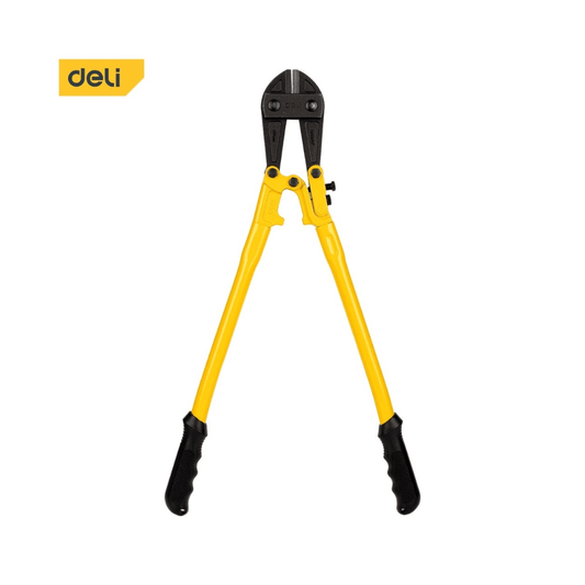 EDL2618 Bolt Cutter 18″ (DELI) yellow cutting tool with black grips for bolts, chains, rods, and wires