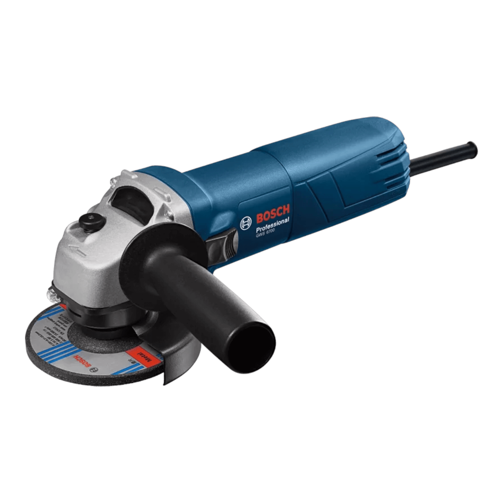 GWS060 Angle Grinder 4″ (BOSCH) with 670W motor for precision cutting and grinding tasks, featuring BOSCH engineering quality.