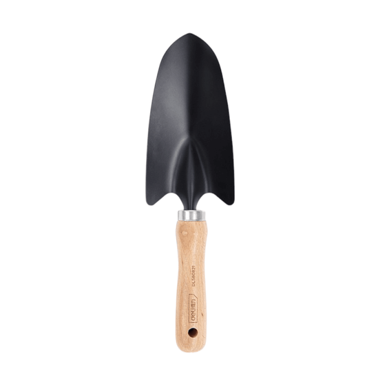 DL580821 Gardening Wide Shovel 31CM (DELI) with ergonomic handle and sturdy blade for efficient soil handling.