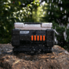 DL-TK-A1S Digital Air Compressor Pump 12V (DELI) outdoors in nature setting