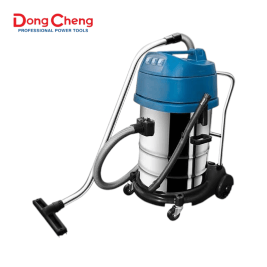 DVC80 VACUUM CLEANER, 80L, 3200W, Three Motor(DONGCHENG) - Industrial-grade powerful vacuum for wet and dry cleaning