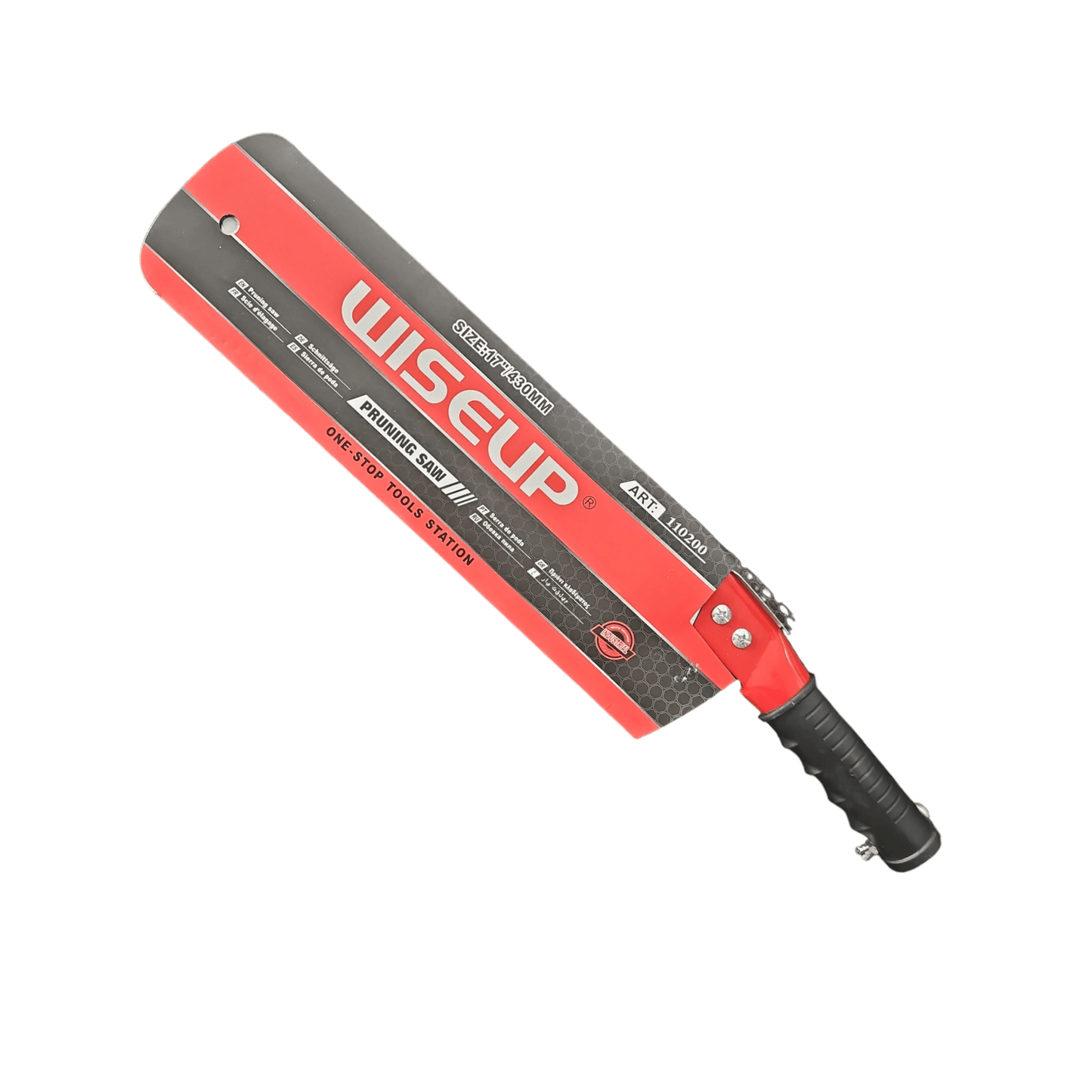PRUNING SAW（hook saw）17″/430MM 110200 (WISEUP) with protective sheath