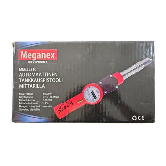 AUTOMATIC NOZZLE (MAGANEX) packaging showcasing high-performance fuel dispensing solution with advanced automatic shutoff mechanism.