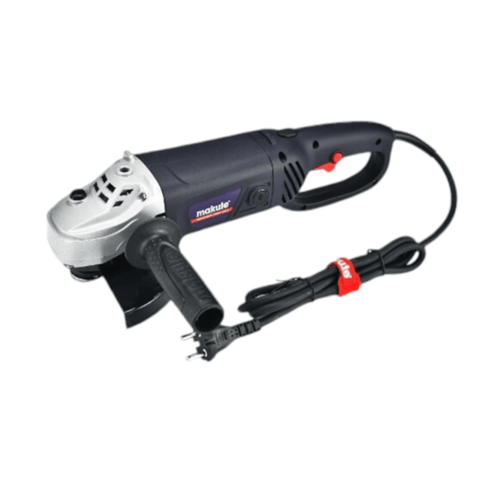 Angle Grinder 7″ AG018 (MAKUTE) professional-grade tool with a robust 2200W motor, ideal for cutting, grinding, and polishing.