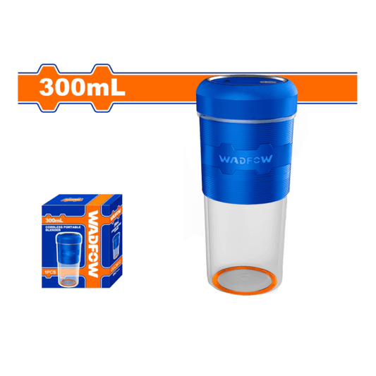 PORTABLE BLENDER WZZ3501 (WADFOW) with 300mL capacity for smoothies and shakes, ideal for home, office, and travel use.