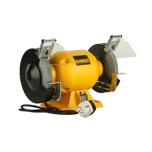 DEWALT DW752R-B5 373W 152mm Heavy Duty Bench Grinder for precision and durability in workshops, with powerful motor and construction.