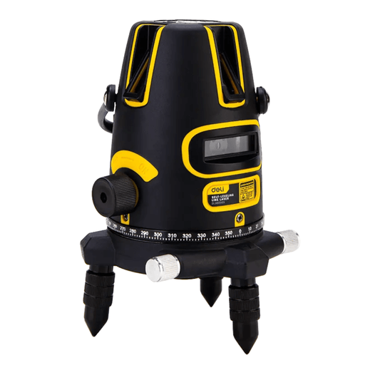 EDL332305 Laser Level 5Line (DELI) with 5-line laser projection for precise leveling in construction and DIY projects.