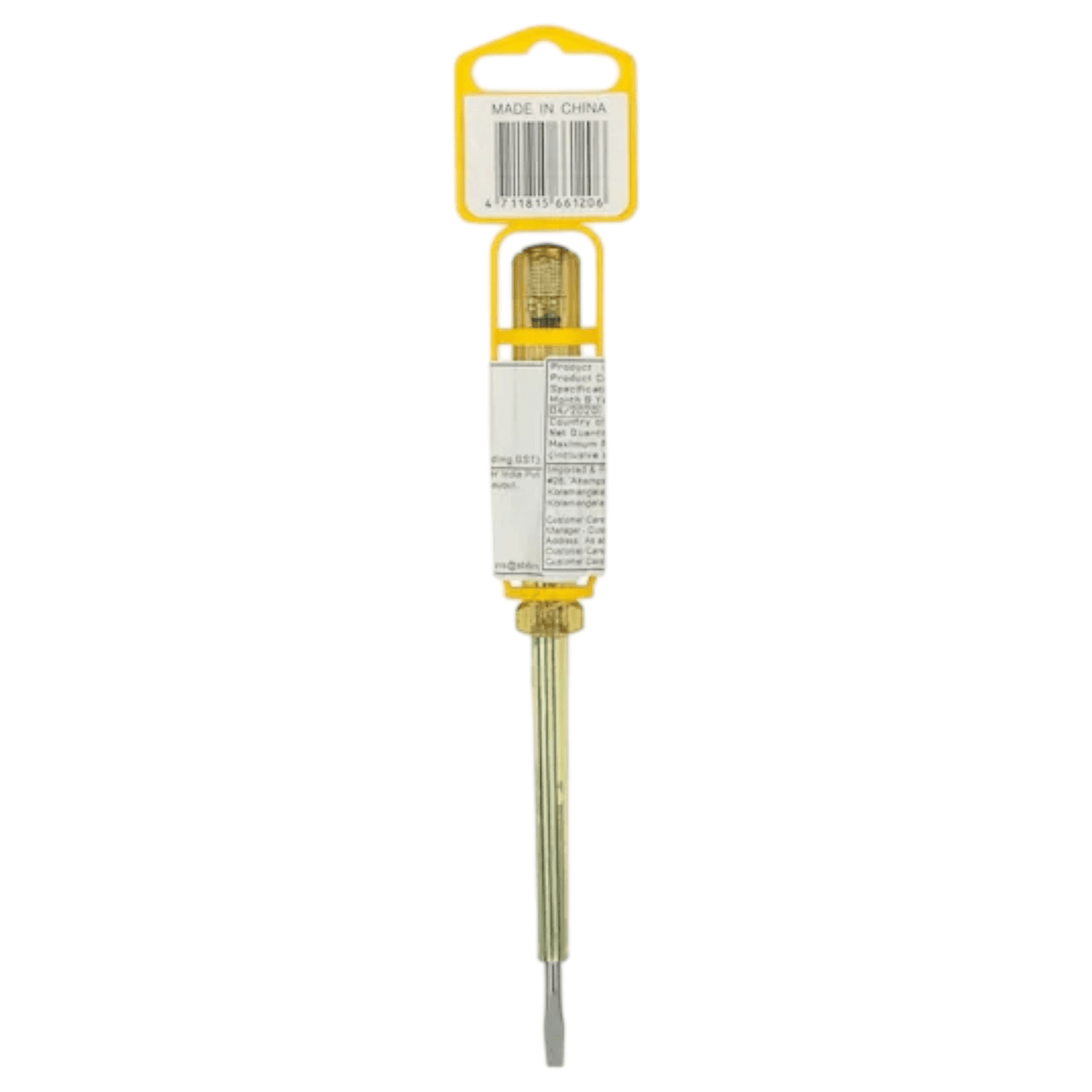 66-120 Testing Screw Driver (STANLEY) - reliable electrical testing tool for professionals with durable design.