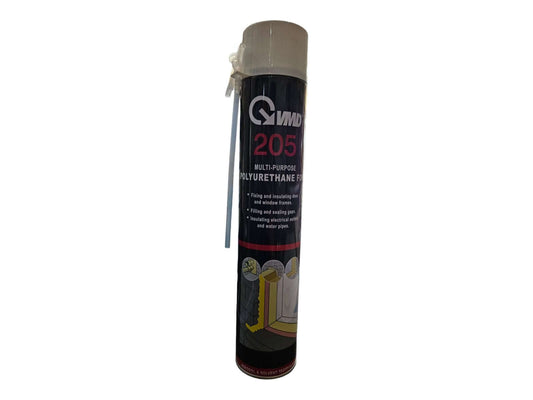 Polyurethane Foam Spray Gun and Straw Dual Action 750ML for sealing and insulation projects, versatile application modes included.