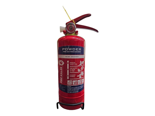 Fire Cylinder Dry Powder – 6kg, red fire extinguisher for Class A, B, and C fires, corrosion-resistant with reinforced handle for durability