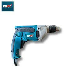 Max Electric Drill D131 13MM with 13mm chuck for drilling wood, metal, and plastic, suitable for home and professional use.