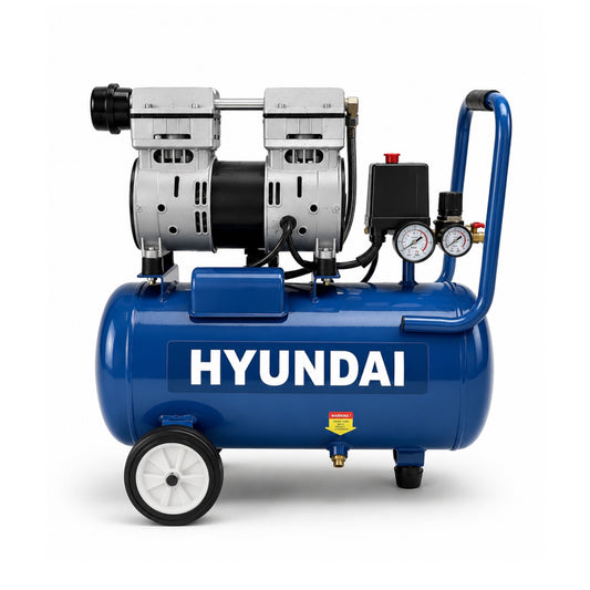 HC-0F24  Air Compressor 24L Oil Free 1.5HP (HYUNDAI)