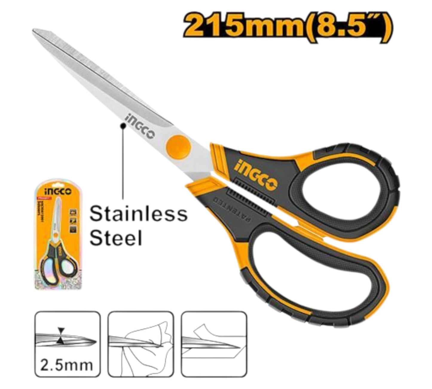 HSCRS812001 SCISSORS 8.5" INGCO