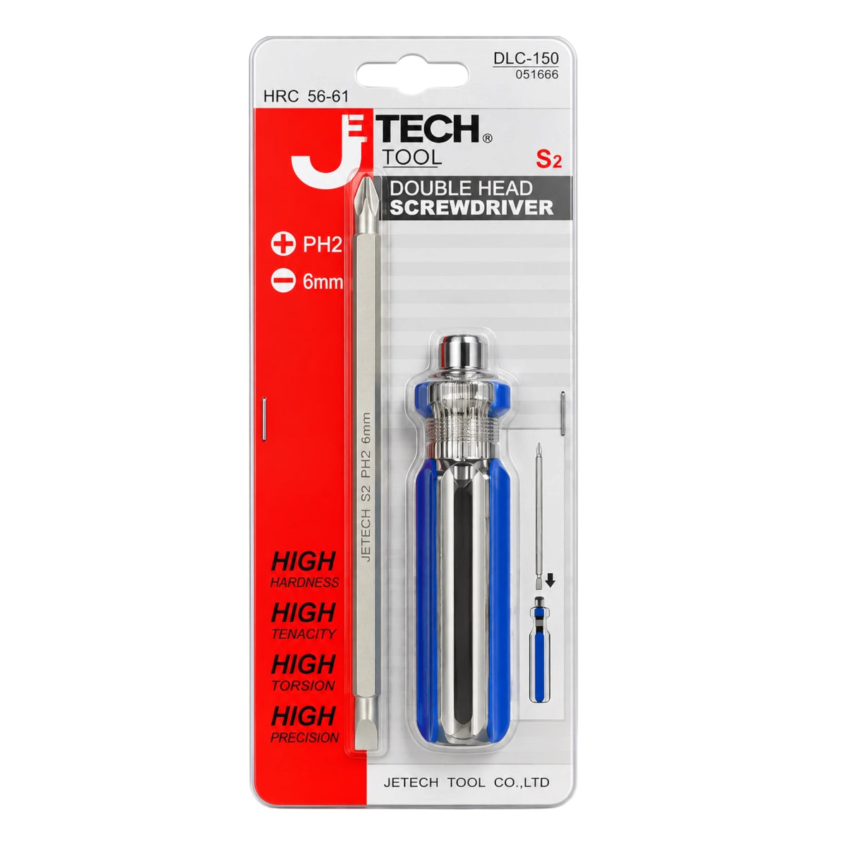 DLC-150 DOUBLE HEAD SCREWDRIVER (JETECH)