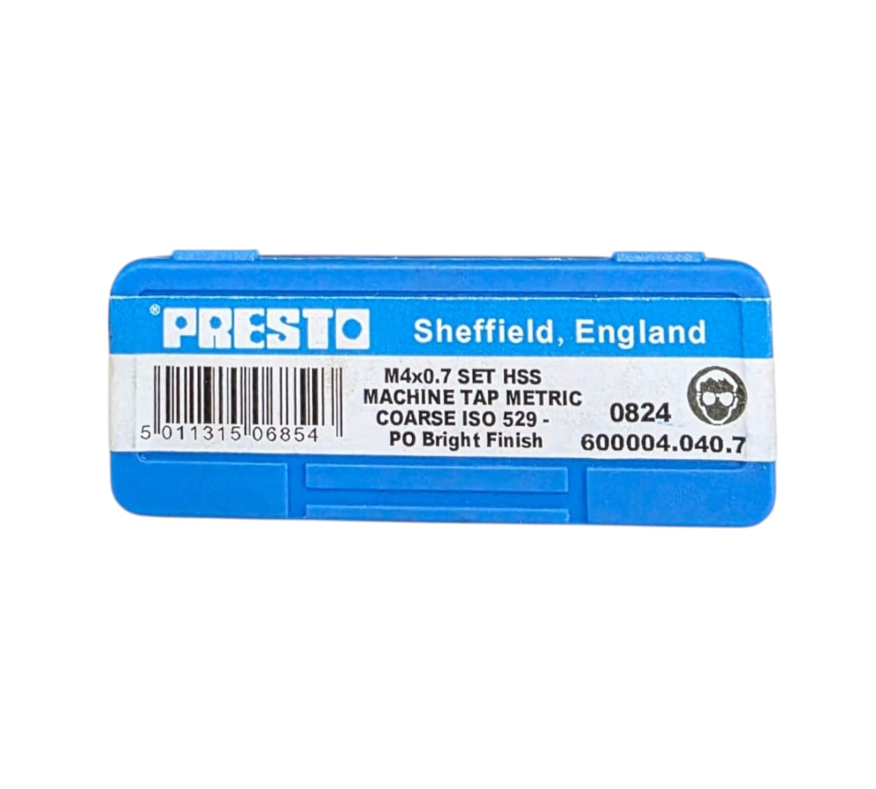 PRESTO M4X0.7 HAND TAP HSS SET OF 3PCS