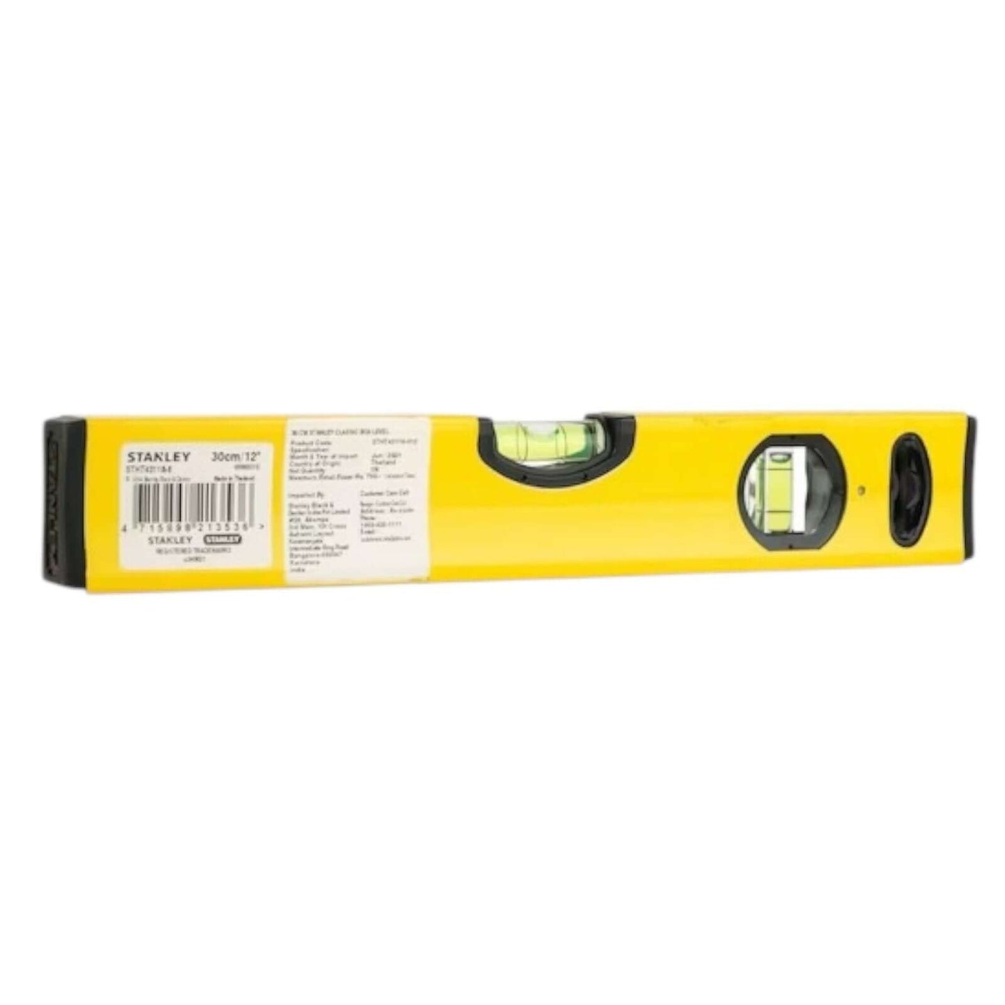 STHT43118-8 Iv Classic Beam Box Hand Level 12″/30cm Stanley, aluminum profile for precision in carpentry and installation tasks