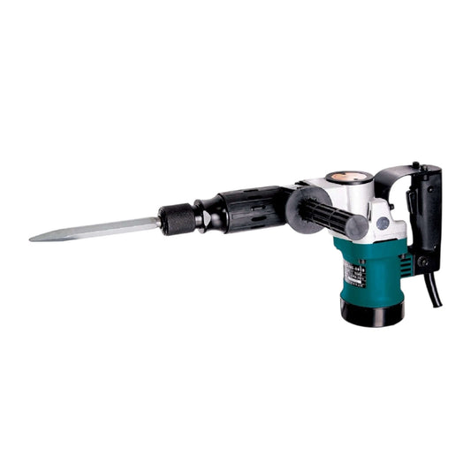 Demolition Hammer 0810 900W (MAX) with SDS-Max chisel attachment, ideal for efficient tile removal and concrete breaking.