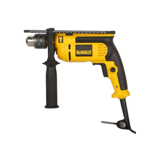DEWALT DWD024 Rotary Hammer Drill 13MM 650W with black side handle and yellow body