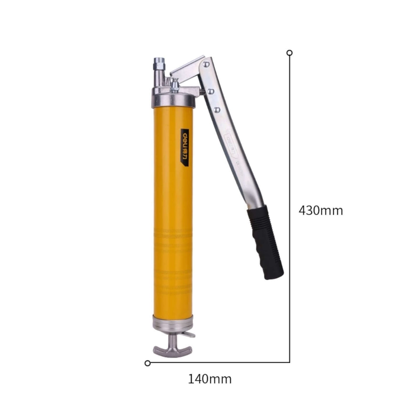 DL2601B Heavy Duty Grease Gun 600CC/21 0Z (DELI) for industrial and automotive use.