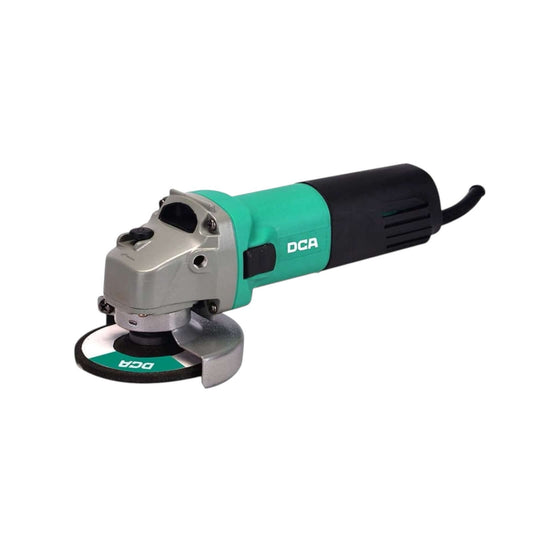 ASM03-100A Angle Grinder 4″ 710W (DCA) for precision cutting and grinding with 100mm wheel diameter.