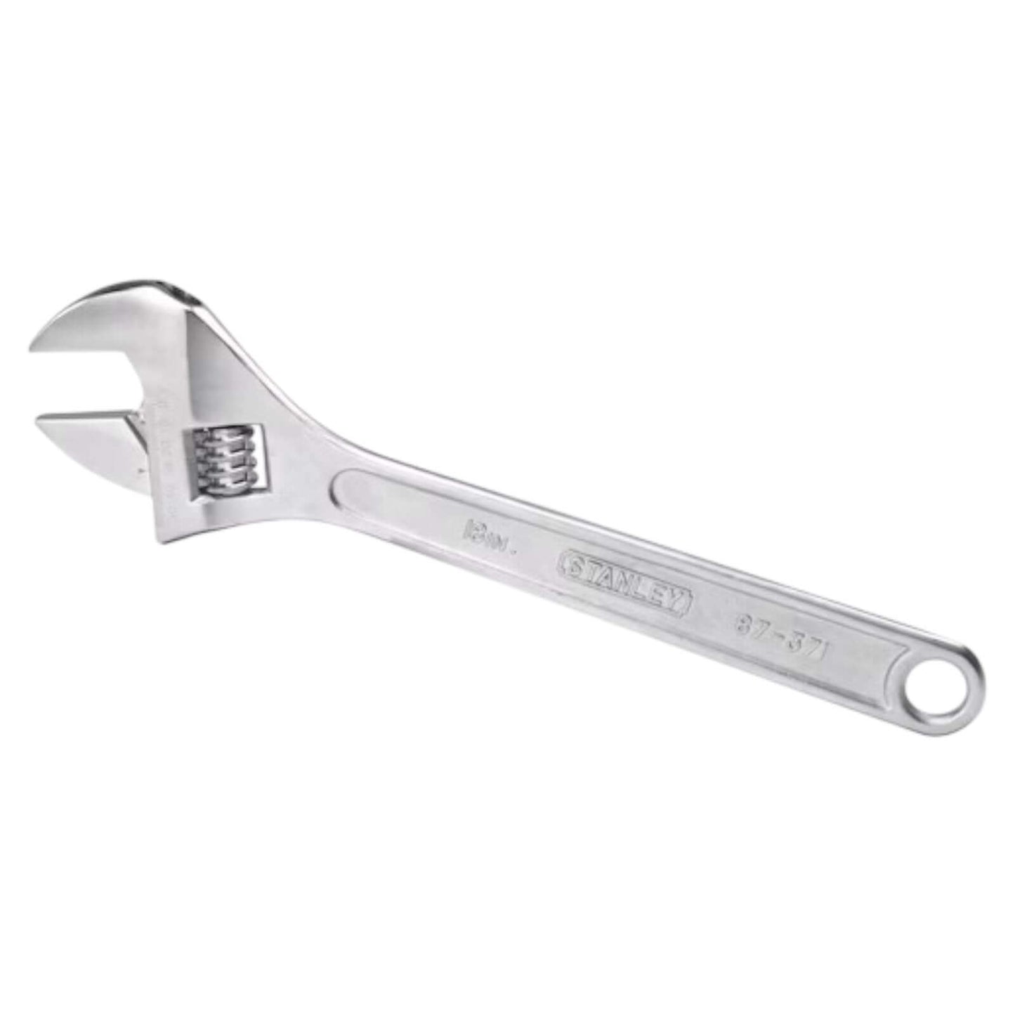 1-87-371 Adjustable Wrench 18″ Stanley heavy-duty chrome vanadium steel hand tool for professional use