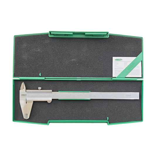 1205-200S Vernier Caliper 8″0-200×0.05mm/0-8×1/128″(INSIZE)