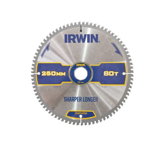 1897427 CIRCULAR SAW BLADE 250MM 10" 80T  IRWIN